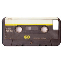 Cassette Tape Black iPhone 5 Case