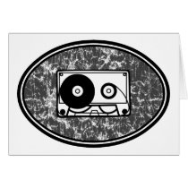 Cassette Tape Black & White