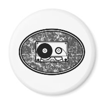 Cassette Tape Black & White