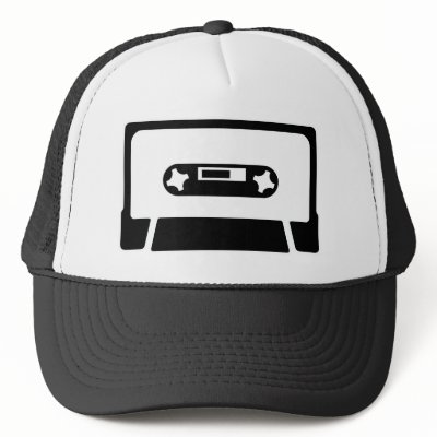 Cassette Tape hat by teebag