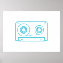 Cassette Tape Poster