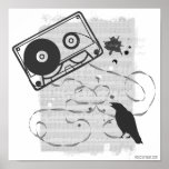 Cassette Tape Poster
