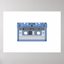 Cassette Tape Posters