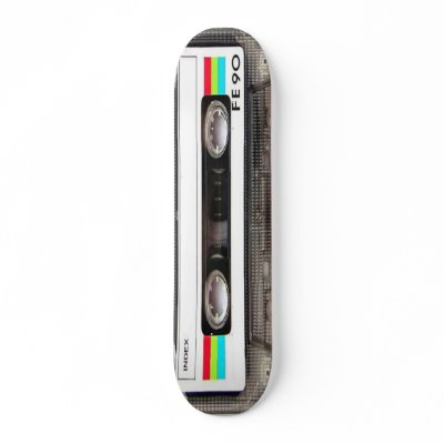 Cassette Tape Skateboard Pro by kinggraphx