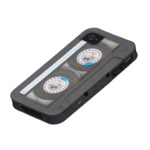 Cassette Tape Vibe iPhone 4 Cover