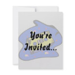 Cassette Tape Yellow and Blue Custom Invites