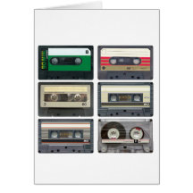 Cassette Tapes Card