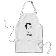 Cassettes Won't Listen Apron