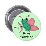 Cassie's Valentine's Day frog fairy Pins