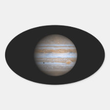 Cassini View of Jupiter NASA Stickers