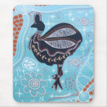 Cassowary Dreaming Mouse Mat mousepads