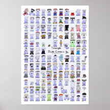 Cast of Characters Poster