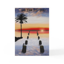 Castaway Greeting Card