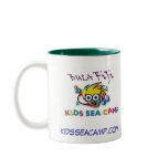 Castaway Logo, Fiji KSCLogo, kidsseacamp.com Mug