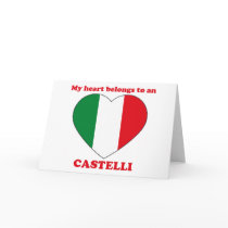 Castelli Greeting Card