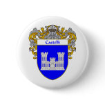 Castelli Coat of Arms (Mantled) Buttons