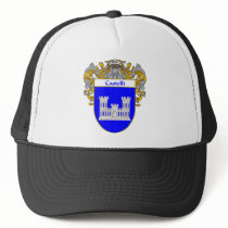 Castelli Coat of Arms (Mantled) Trucker Hats