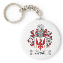Castelli Family Crest Keychains