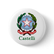 Castelli Republic of Italy Pinback Buttons