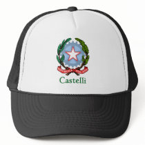 Castelli Republic of Italy Trucker Hats