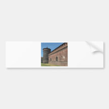 Castello Sforzesco (Sforza Castle) in Milan, Italy Bumper Stickers