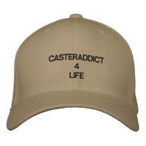 CASTERADDICT 4 LIFE BASEBALL CAP