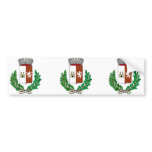 Castiglione Messer Marino Stemma, Italy bumper stickers