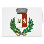 Castiglione Messer Marino Stemma, Italy Greeting Card