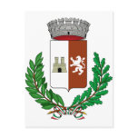 Castiglione Messer Marino Stemma, Italy Postcard