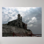 Castillo de San Felipe de Barajas Cartagena, Colom Print