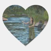 Casting Call Heart Sticker