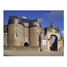 Castle and Museum, Boulogne, Pas-de-Calais, Post Card