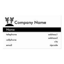 Castle Business Card Design
