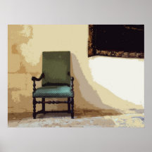 CASTLE CHAIR PRINT