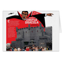 Castle Dracula in Wildwood, New Jersey Greeting Card