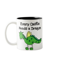 Castle Dragon Mugs