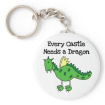Castle Dragon Tshirts and Gifts Keychains