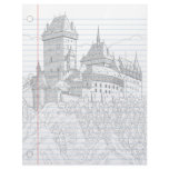Castle Fantasy Notebook Paper letterhead