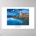 Castle Hill Lighthouse Poster posters