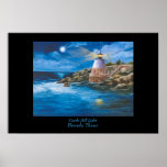 Castle Hill Lighthouse Poster/Print