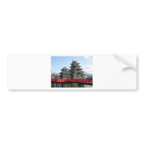 Castle in Japan Bumper Stickers
