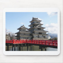 Castle in Japan Mouse Pads