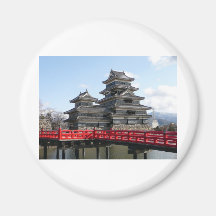Castle in Japan Refrigerator Magnets