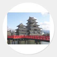 Castle in Japan Sticker