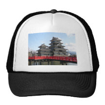 Castle in Japan Trucker Hats