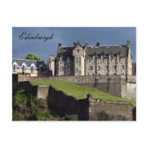 castle of edinburgh postcards