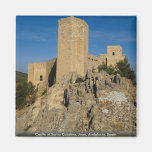Castle of Santa Catalina, Jean, Andalucia, Spain Fridge Magnet