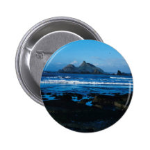 Castle Rock in California Pinback Buttons