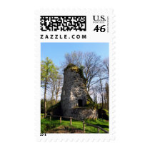 Castle ruins stamps