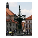 Castle Square in Prague Postcard